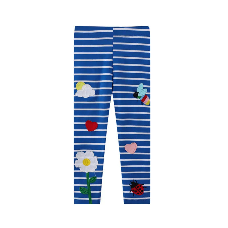 Jumping Meters 2-7T Animals Baby Girls Leggings Clothing Pencil Pants Hot Selling Leggings Pants New Spring Autumn Clothing
