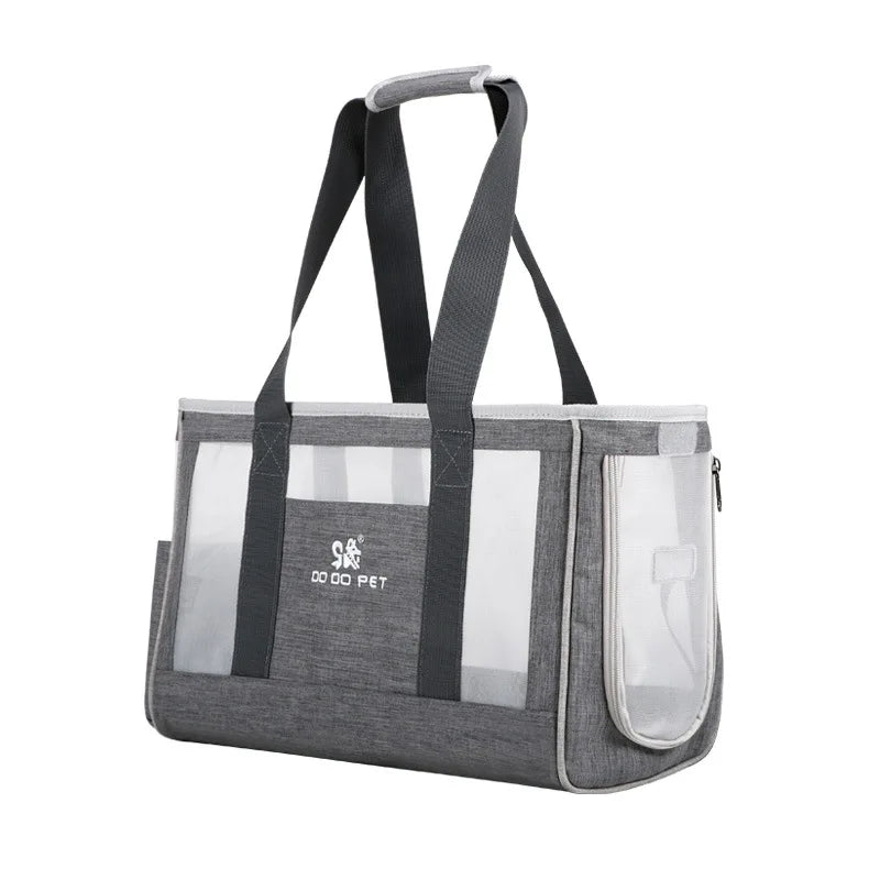 Cat Carrier Bag Transporter Portable Breathable Pet Dog Single Shoulder Bags Light Portable Dog Handbag Durable Travel Puppy Bag