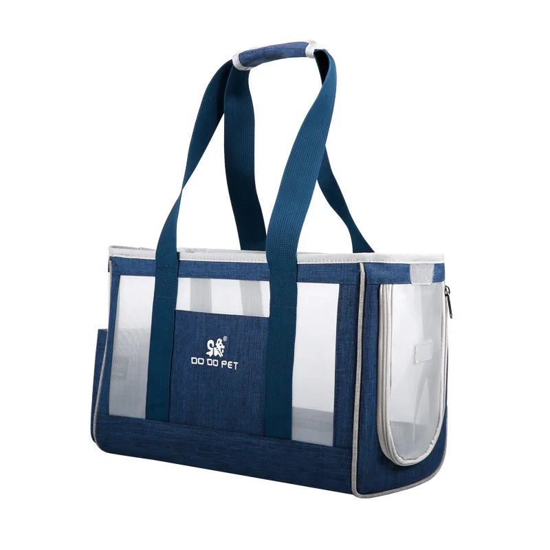 Cat Carrier Bag Transporter Portable Breathable Pet Dog Single Shoulder Bags Light Portable Dog Handbag Durable Travel Puppy Bag