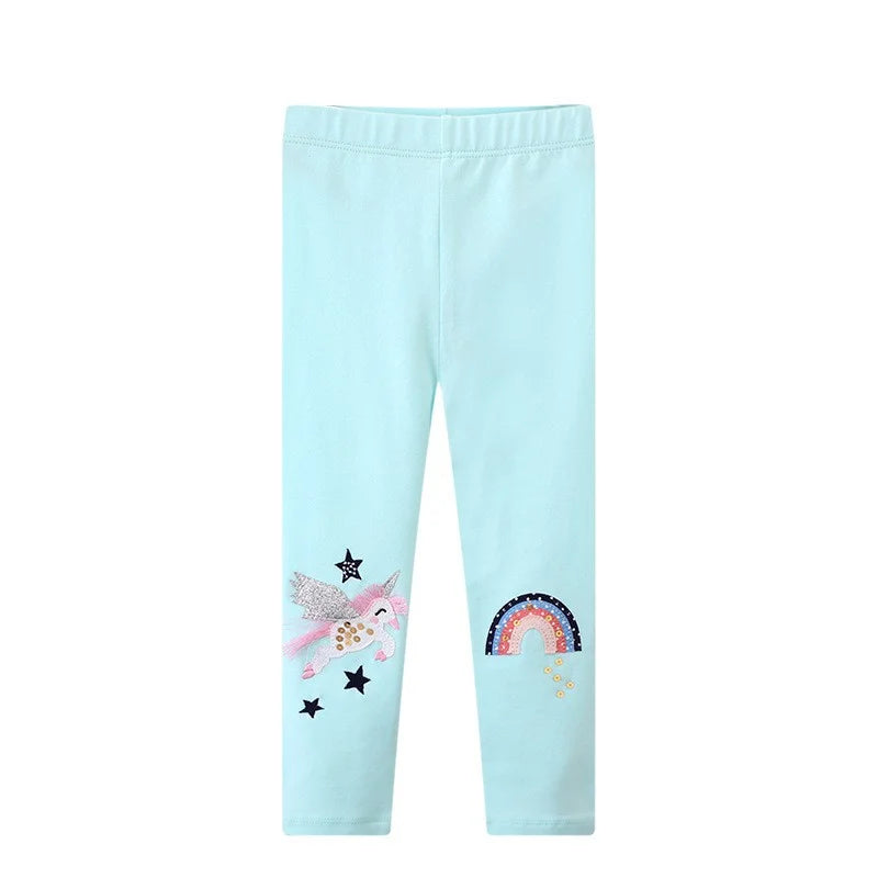 Jumping Meters 2-7T Animals Baby Girls Leggings Clothing Pencil Pants Hot Selling  Leggings Pants New Spring Autumn Clothing