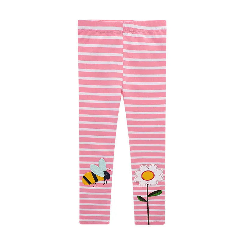 Jumping Meters 2-7T Animals Baby Girls Leggings Clothing Pencil Pants Hot Selling  Leggings Pants New Spring Autumn Clothing