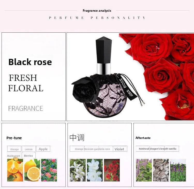 New Brand Perfume Woman 100ML Long Lasting Light Fragrance Fresh Rose Atomizer Sexy Lady Parfum Female Fragrance Cologne