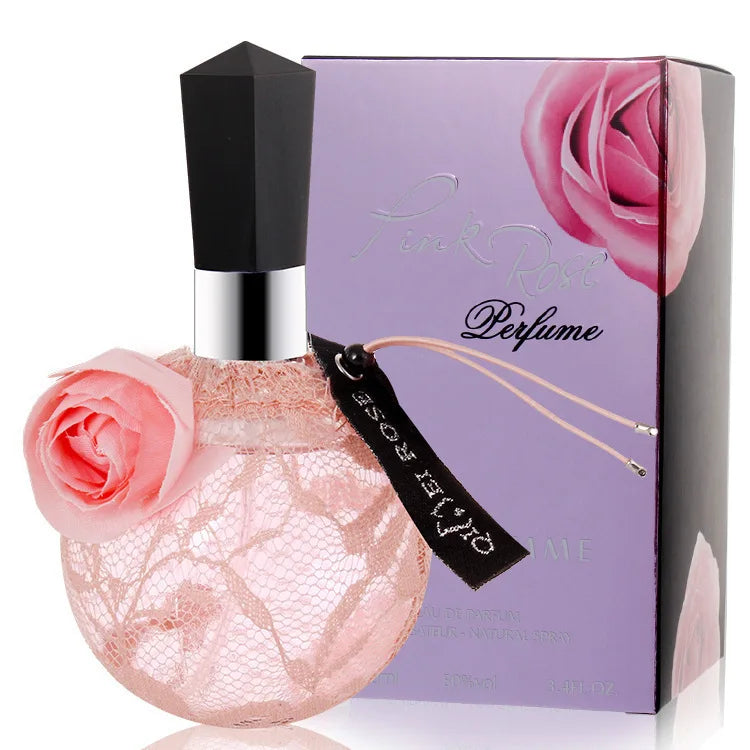 New Brand Perfume Woman 100ML Long Lasting Light Fragrance Fresh Rose Atomizer Sexy Lady Parfum Female Fragrance Cologne