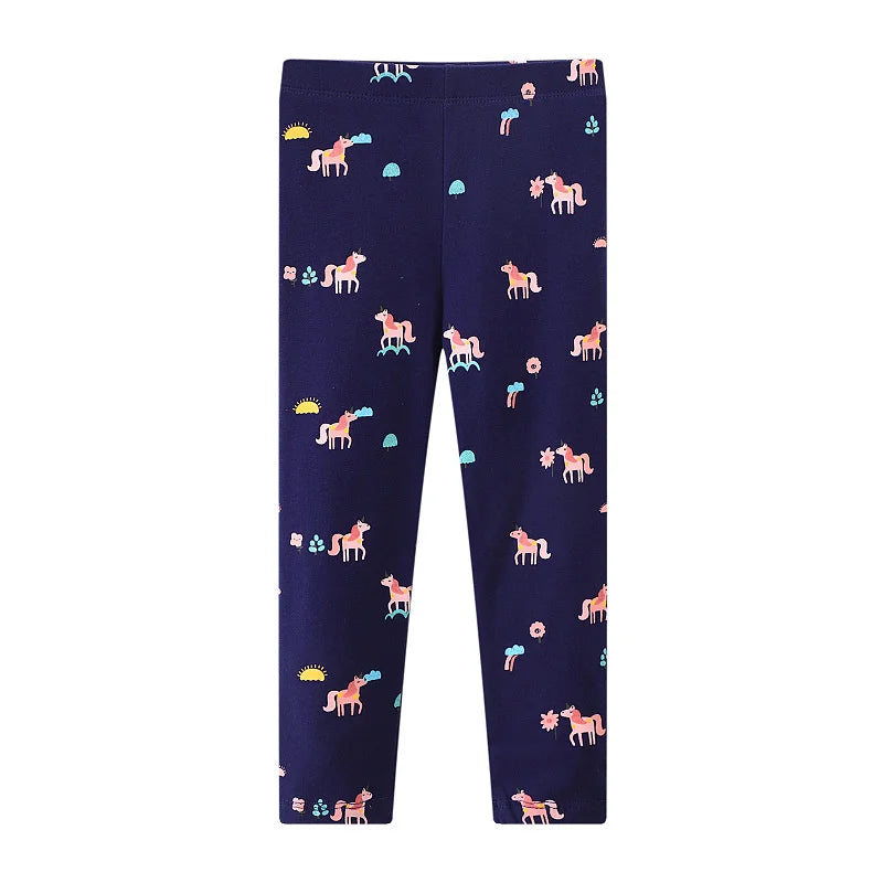Jumping Meters 2-7T Animals Baby Girls Leggings Clothing Pencil Pants Hot Selling  Leggings Pants New Spring Autumn Clothing