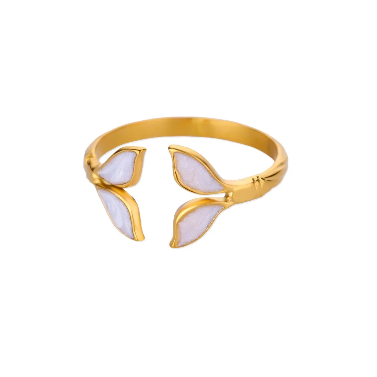 2025 Gold Color Turtle Opening Ring For Women Trend Stainless Steel Waterproof Starfish Bague Elegant Jewelry Christmas Gifts