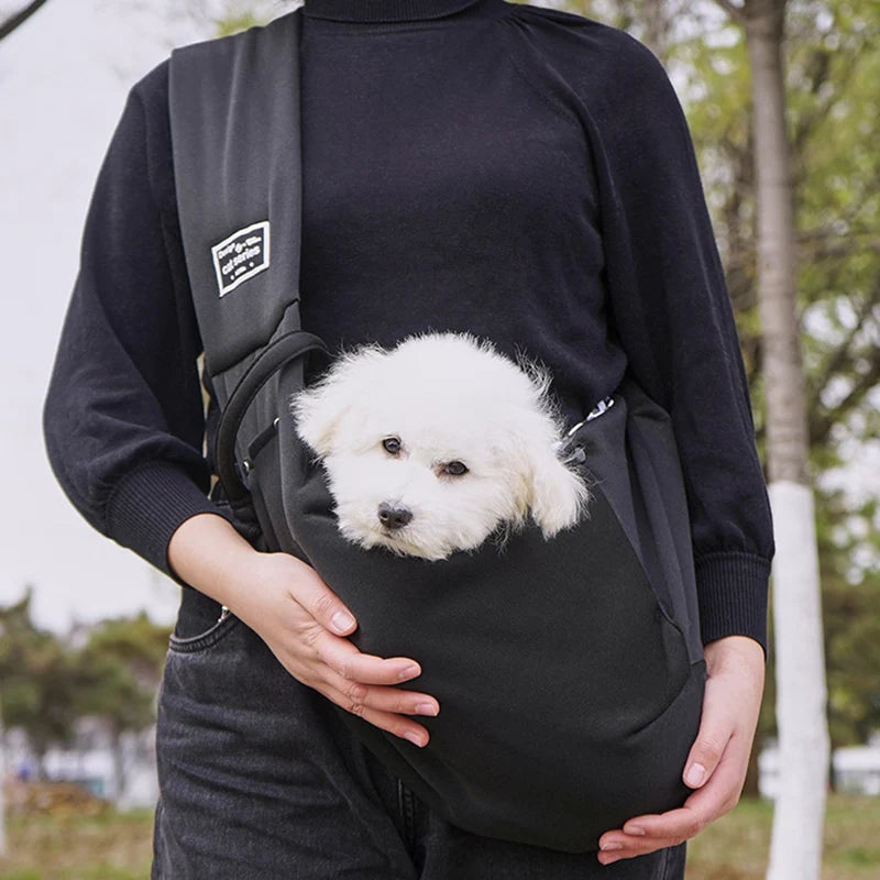 Pet Dog Carrier Crossbody Shoulder Bag Outdoor Travel Breathable Cat Bags Puppy Slings Carrier Bag Dog Carrying Supplies Bag