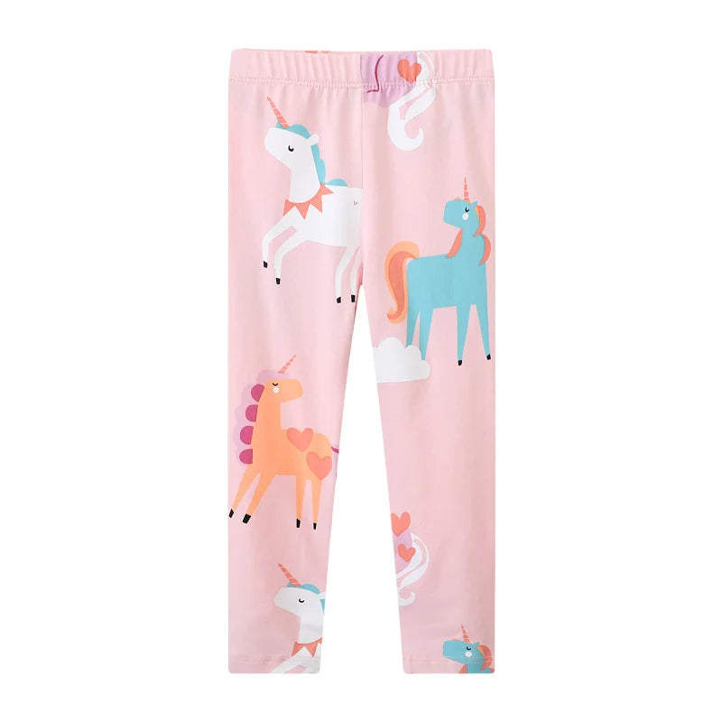 Jumping Meters 2-7T Animals Baby Girls Leggings Clothing Pencil Pants Hot Selling  Leggings Pants New Spring Autumn Clothing