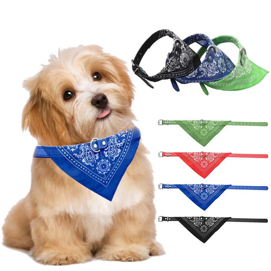 Ties Triangular Bandage Neck Decor Cat Bibs Pet Scarf Dog Bandanas Puppy Kerchief