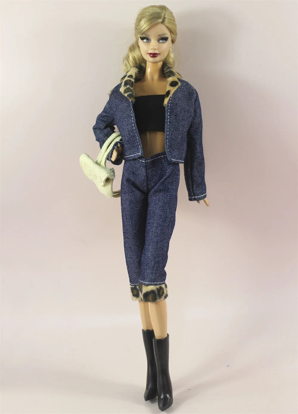 Handmade BABI CLOTHES Leather Clothing Outfit Overcoat for 11.5 inch 30cm Doll bjd clothes Many Style Gifts for doll accessories