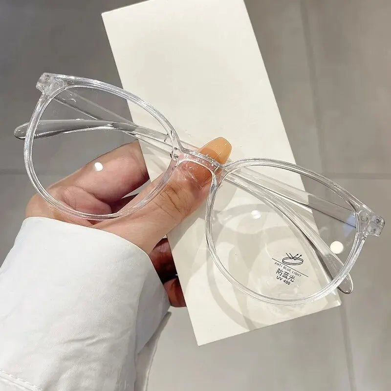 Anti Blue Light Blocking Glasses Clear Anti Radiation Glasses Replaceable Lens for Women/Men
