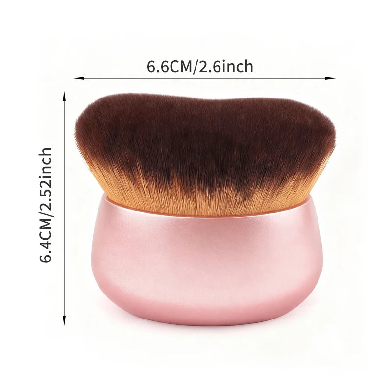 1pc Large-sized Foundation Brush with Soft Hair Body Makeup Brush Multi-functional Large Flat Brush Blush Brush