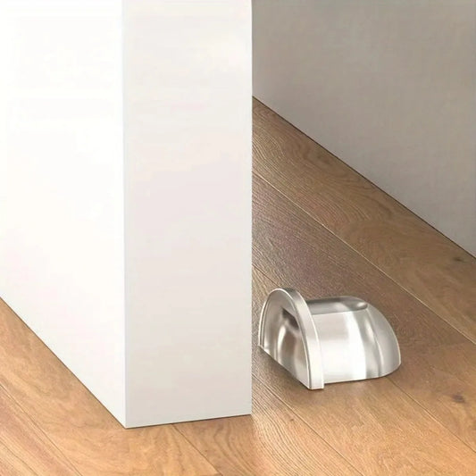 Transparent Self Adhesive No Drill Door Stopper for Wall Floor Furniture Protection Shower Home Office Doorstop Home Improvement